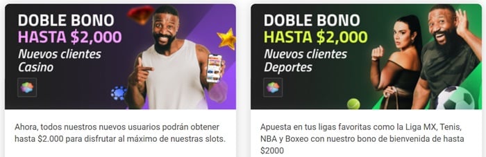Ofertas de Bienvenida