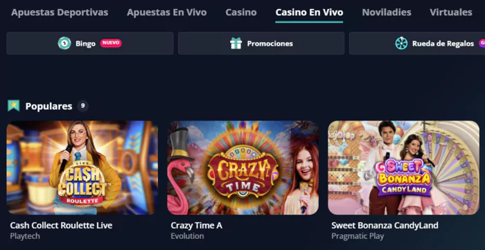 Novibet casino en vivo